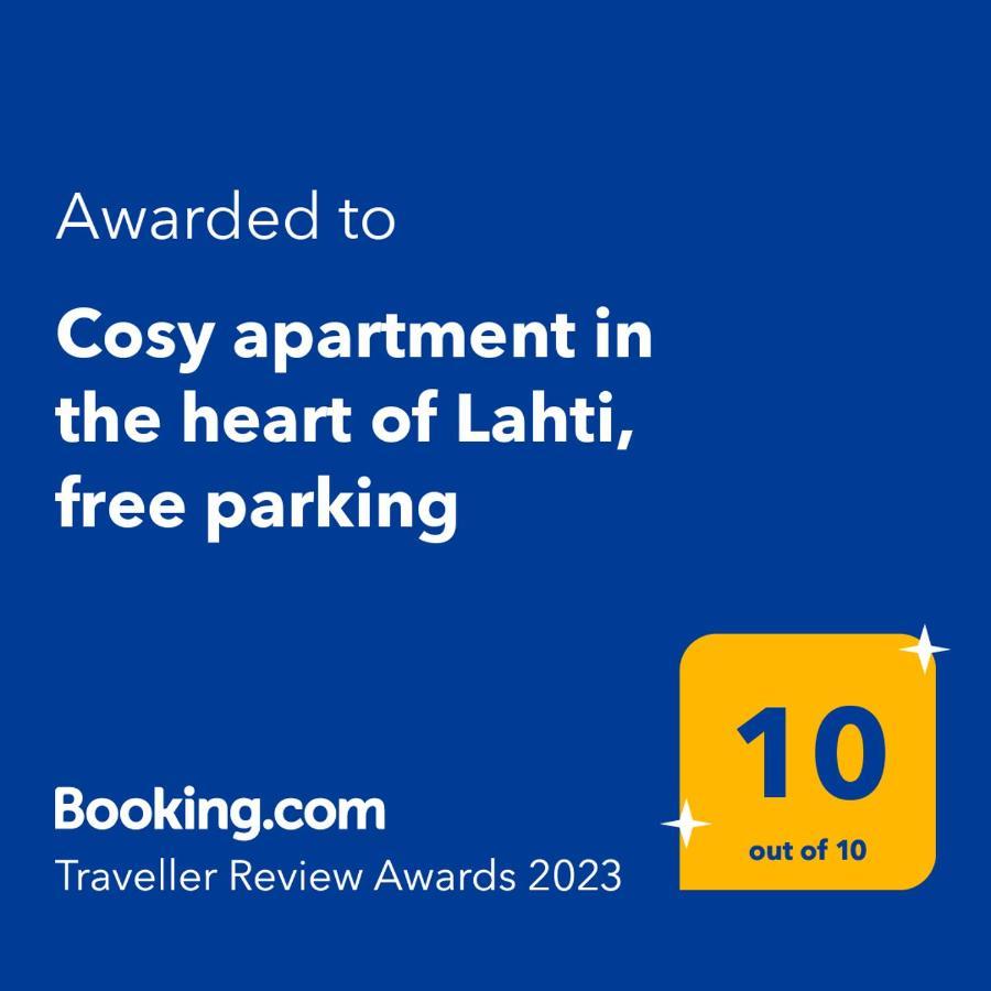 Cosy Apartment In The Heart Of Lahti, Free Parking Dış mekan fotoğraf